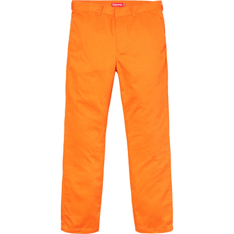 Supreme Work Pant Orange