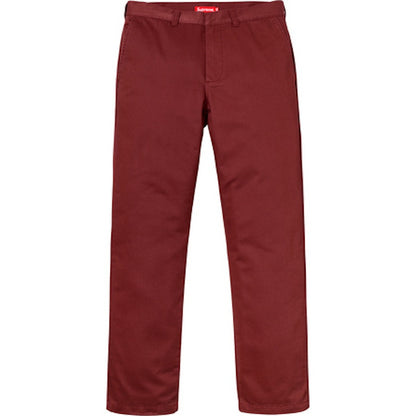 Supreme Work Pant (SS18) Light Burgundy