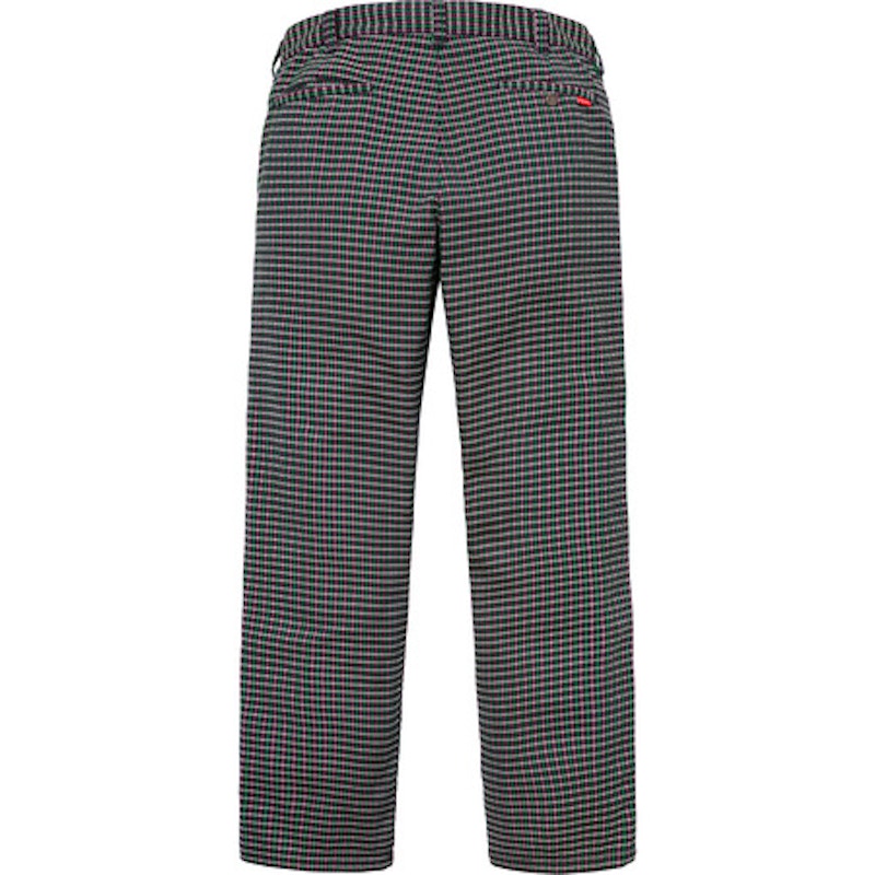 Supreme Work Pant (SS18) Purple Plaid