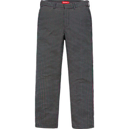 Supreme Work Pant (SS18) Purple Plaid