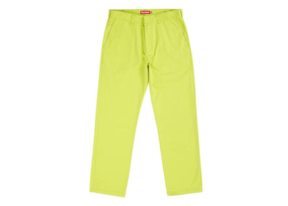Supreme Work Pant (SS19) Hi Vis Yellow