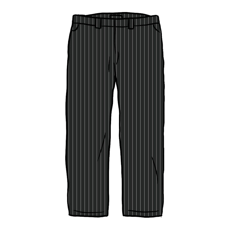 Supreme Work Pant (SS21) Black Stripe