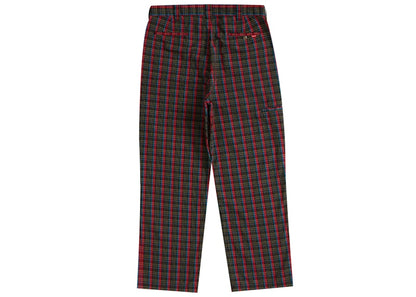 Supreme Work Pant (SS23) Red Plaid