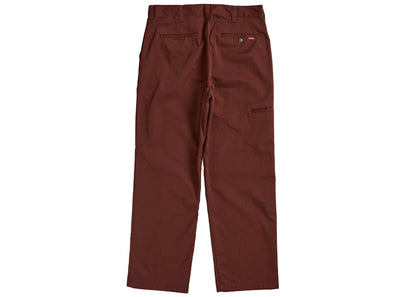 Supreme Work Pant (SS25) Mahogany