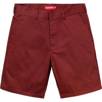 Supreme Work Short Light Burgundy
