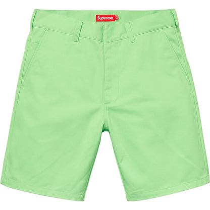 Supreme Work Short Light Green