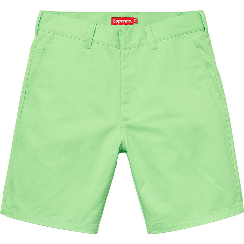 Supreme Work Short Light Green