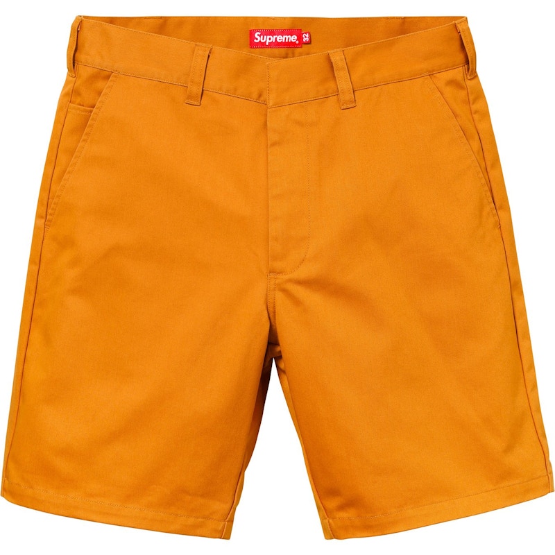 Supreme Work Short Mustard