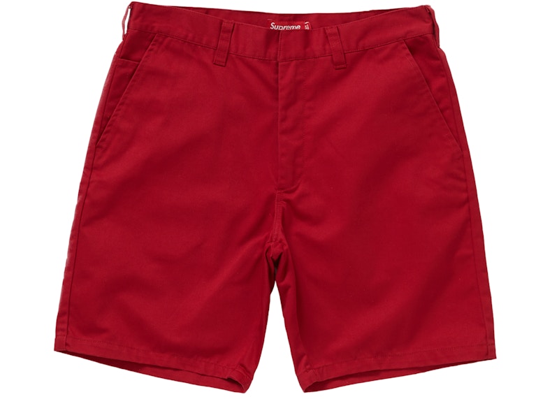 Supreme Work Short (SS19) Red
