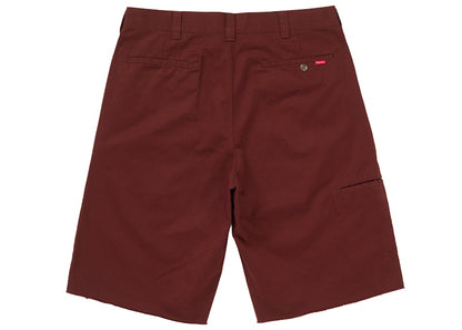 Supreme Work Short (SS25) Dark Red