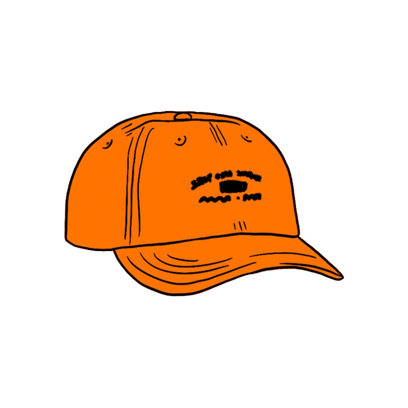 Supreme World Famous 6-Panel Orange