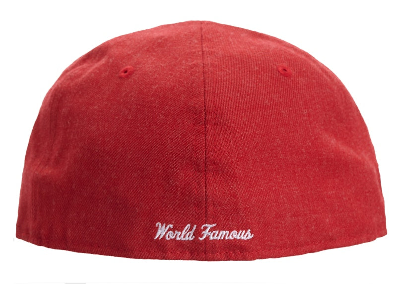 Supreme World Famous Box Logo New Era Red