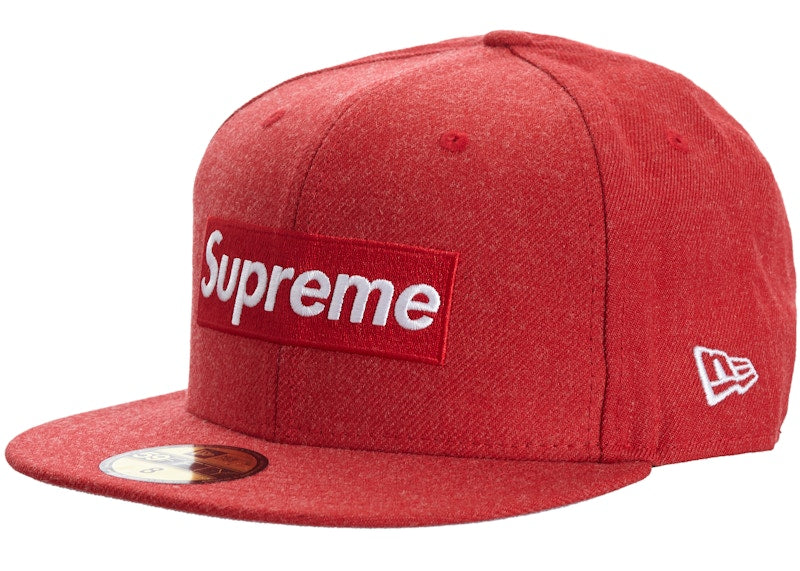Supreme World Famous Box Logo New Era Red