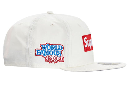 Supreme World Famous Box Logo New Era White