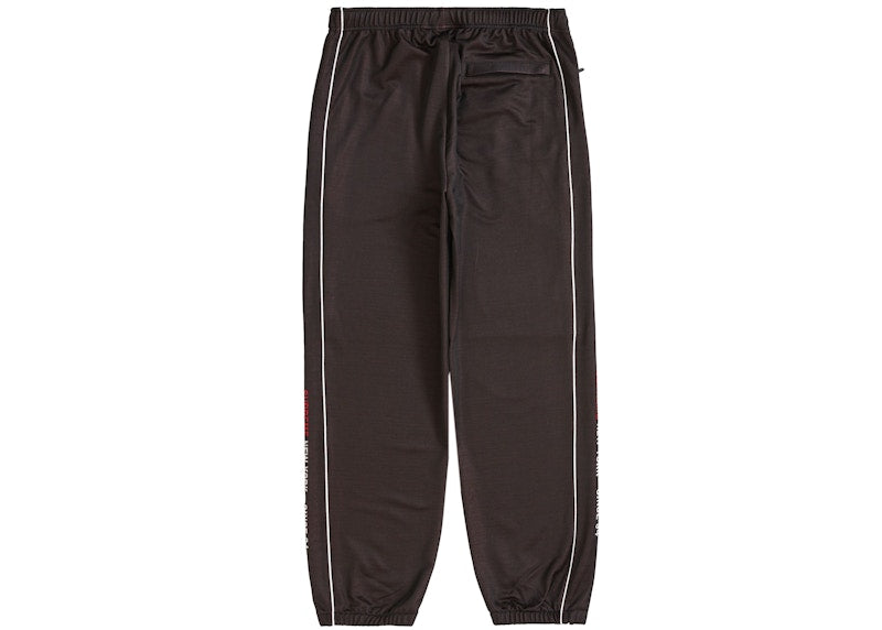 Supreme World Famous Jacquard Track Pant Black