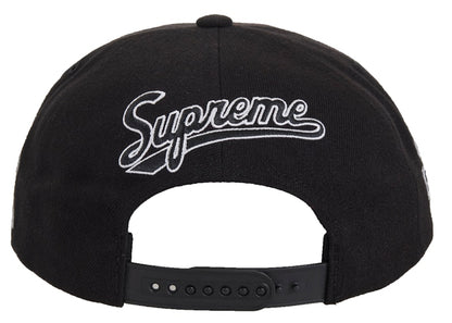 Supreme World Famous S Logo 6-Panel Black