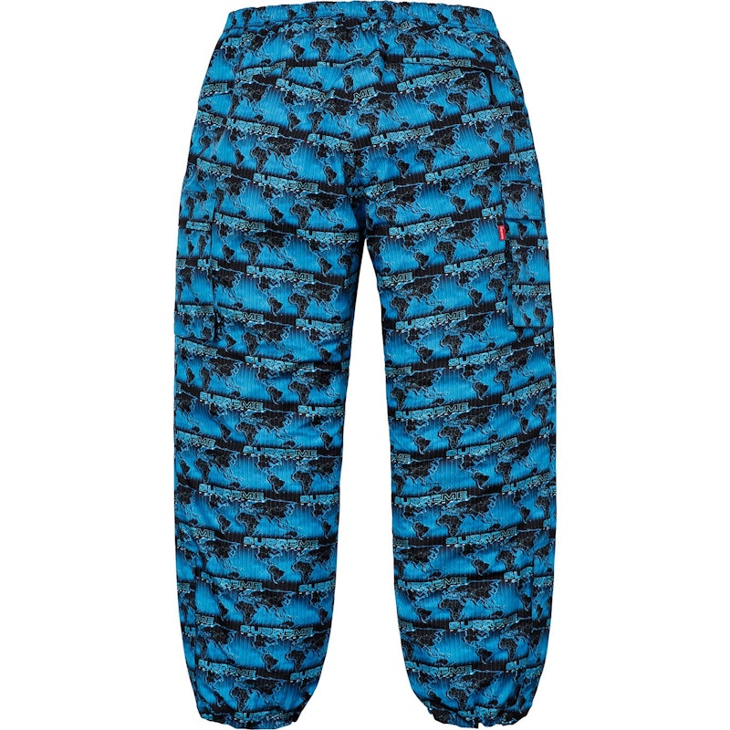 Supreme World Famous Taped Seam Cargo Pant Cyan