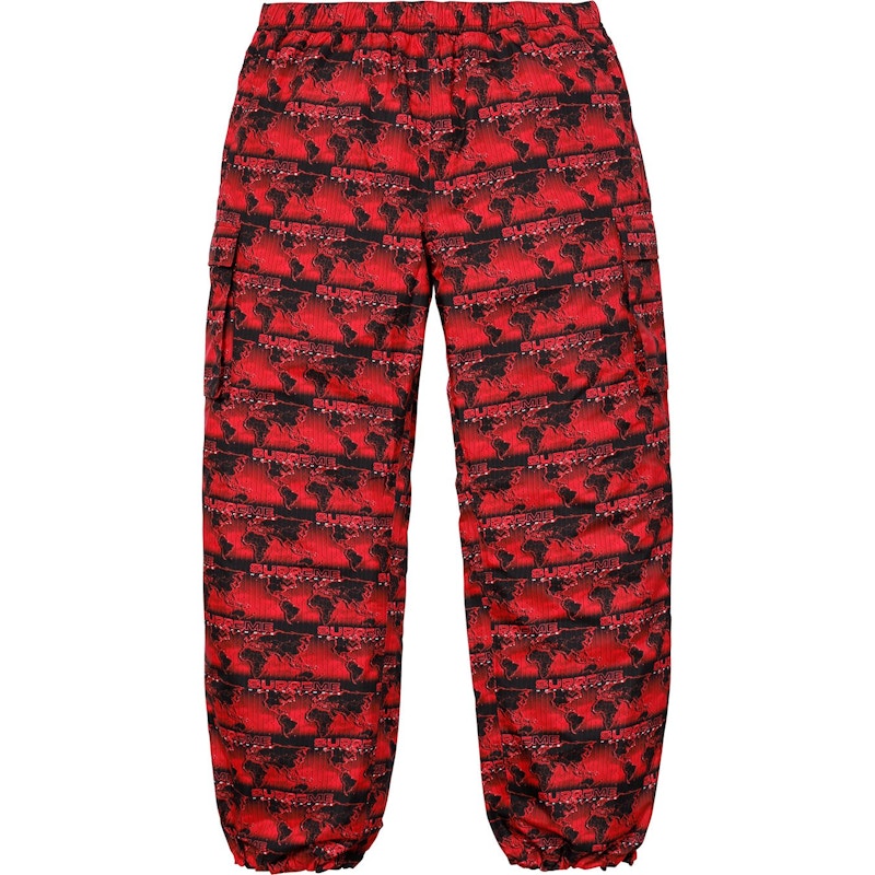Supreme World Famous Taped Seam Cargo Pant Red