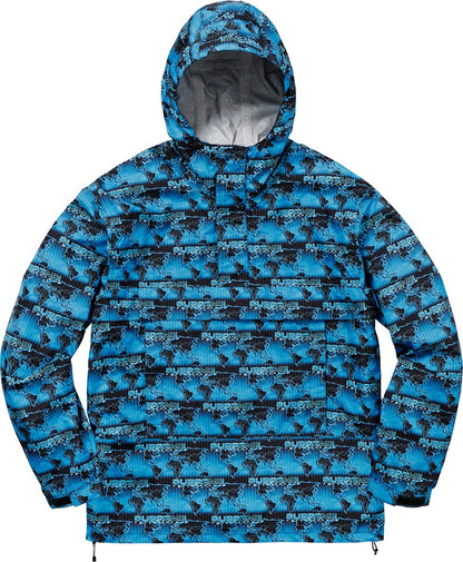 Supreme World Famous Taped Seam Hooded Pullover Pullover Blue