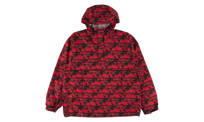 Supreme World Famous Taped Seam Hooded Pullover Pullover Red