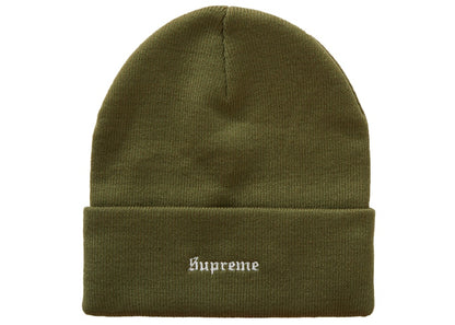 Supreme World Peace Beanie Light Olive