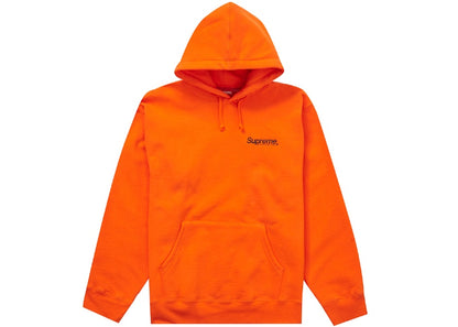 Supreme Worldwide Hooded Sweatshirt Dark Orange