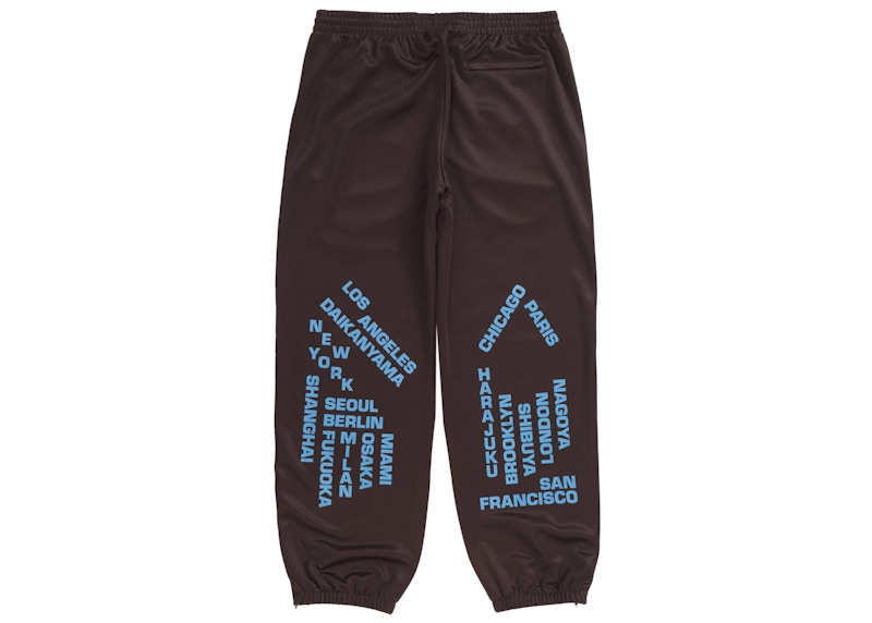 Supreme Worldwide Tricot Pant Brown