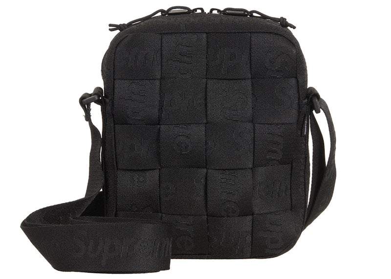 Supreme Woven Shoulder Bag (SS24) Black