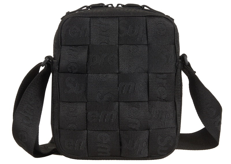 Supreme Woven Shoulder Bag (SS24) Black