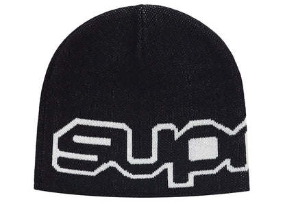 Supreme Wrap Logo Beanie Black
