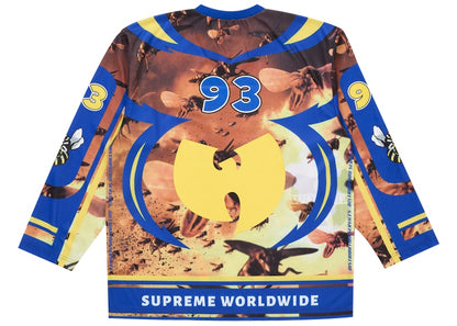 Supreme Wu-Tang Clan Hockey Jersey Blue