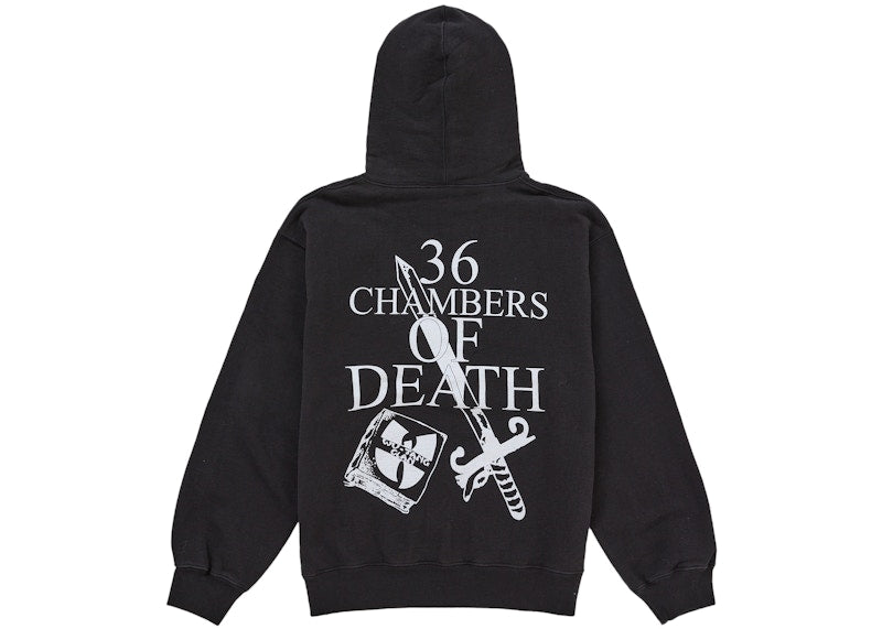 Supreme Wu-Tang Clan Hooded Sweatshirt Black