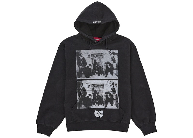 Supreme Wu-Tang Clan Hooded Sweatshirt Black