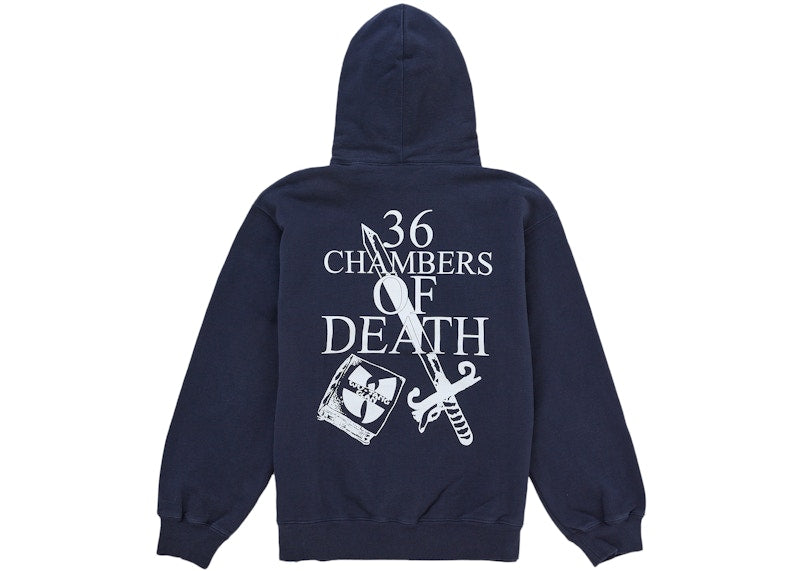 Supreme Wu-Tang Clan Hooded Sweatshirt Navy