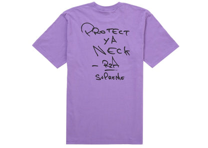Supreme Wu-Tang Clan RZA Tee Purple
