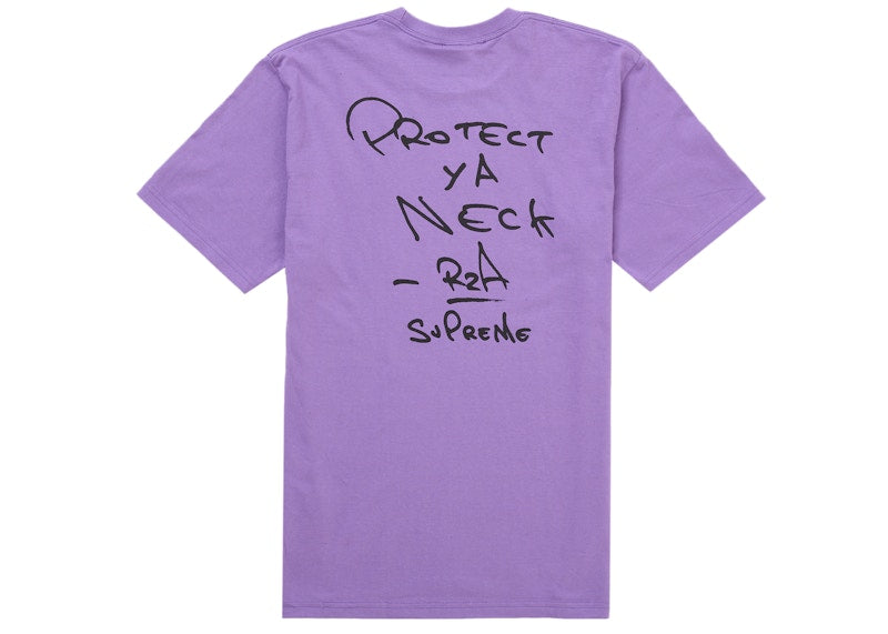 Supreme Wu-Tang Clan RZA Tee Purple