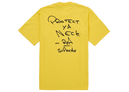 Supreme Wu-Tang Clan RZA Tee Yellow