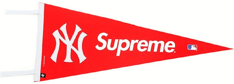 Supreme Yankees Pennant Red