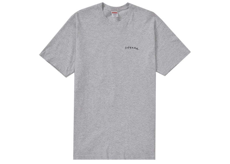 Supreme Yin Yang Tee Ash Grey