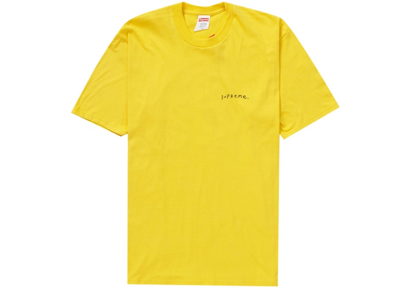 Supreme Yin Yang Tee Yellow