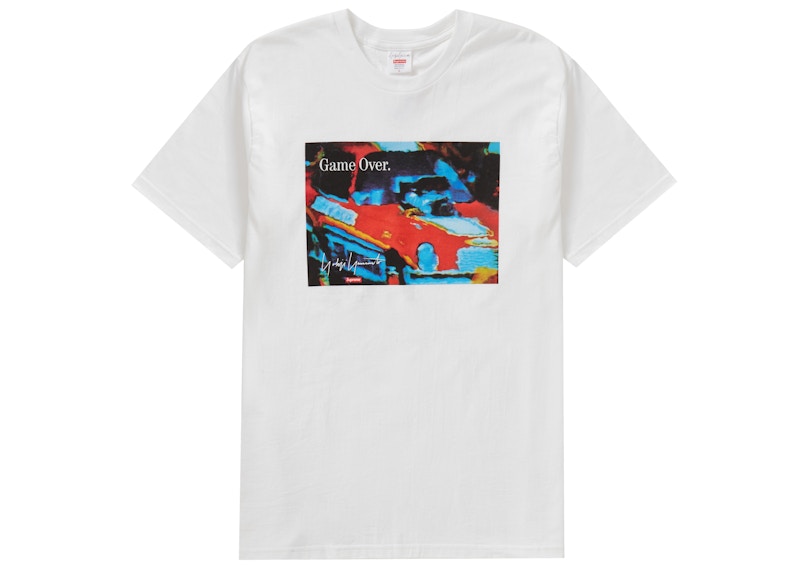 Supreme Yohji Yamamoto Game Over Tee White