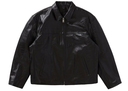 Supreme Yohji Yamamoto Leather Work Jacket Black