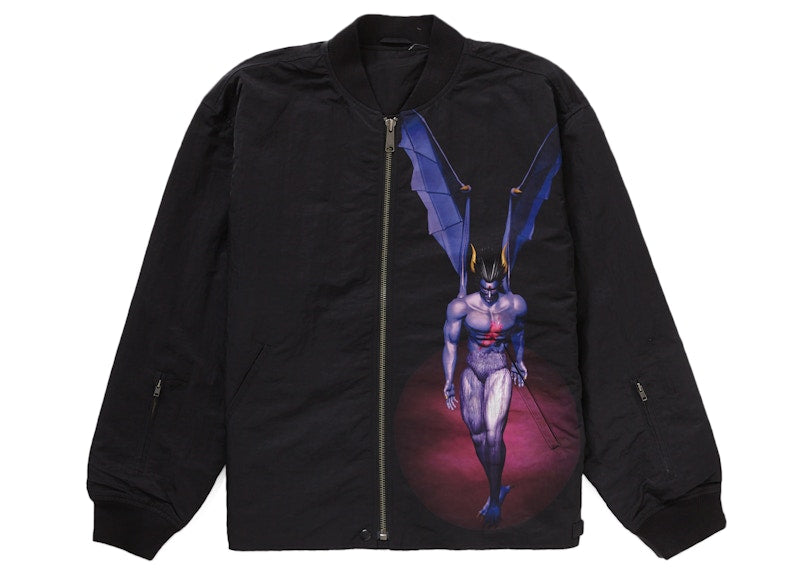Supreme Yohji Yamamoto TEKKEN Nylon Bomber Jacket Black