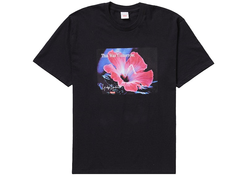 Supreme Yohji Yamamoto This Was Tomorrow Tee Black