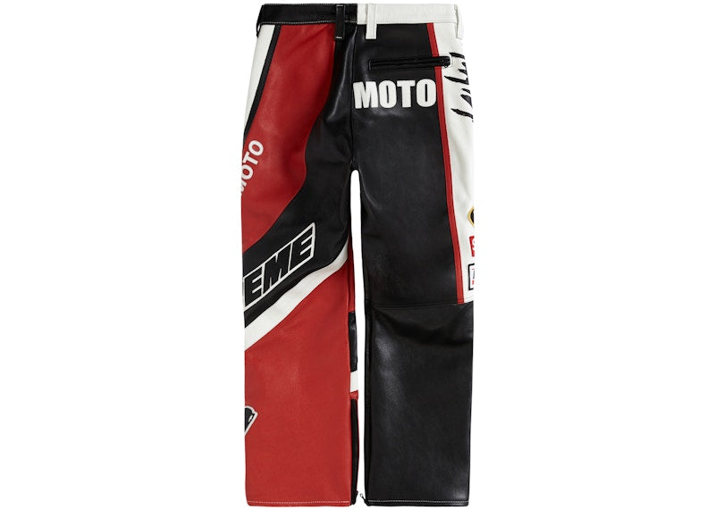 Supreme Yohji Yamamoto Vanson Leathers Split Pant White
