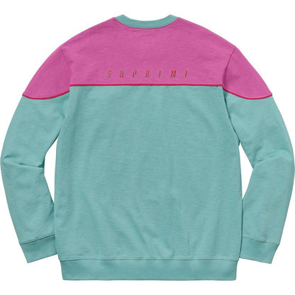Supreme Yoke Piping L/S Top Sage
