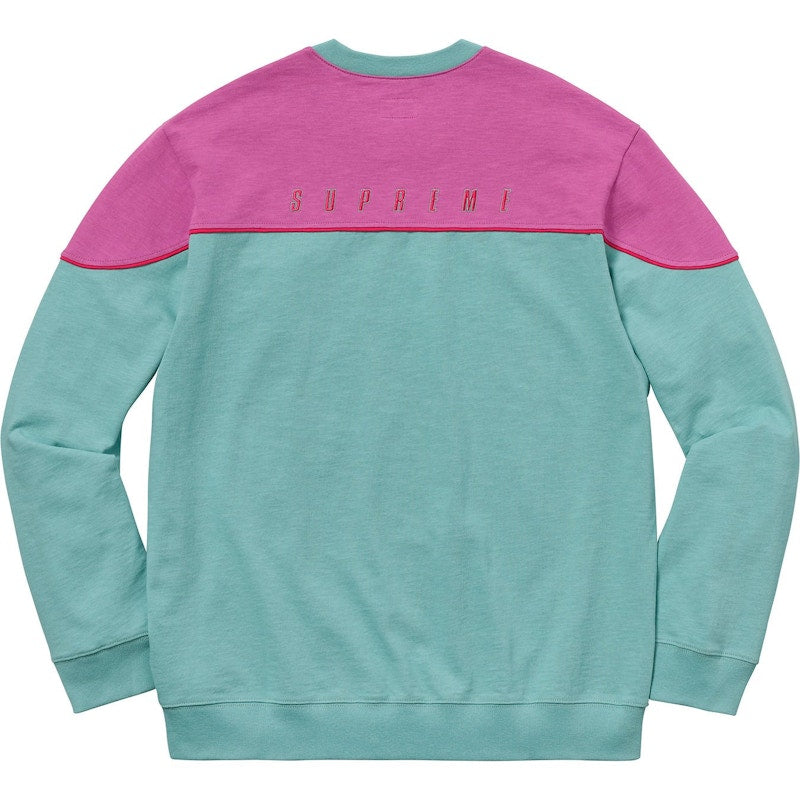 Supreme Yoke Piping L/S Top Sage