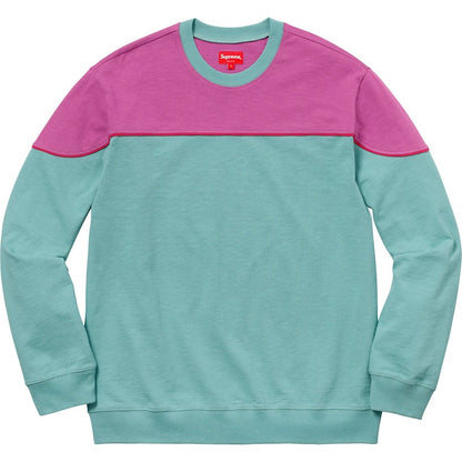Supreme Yoke Piping L/S Top Sage