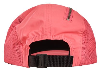 Supreme Zip Mesh Camp Cap (FW20) Bright Pink