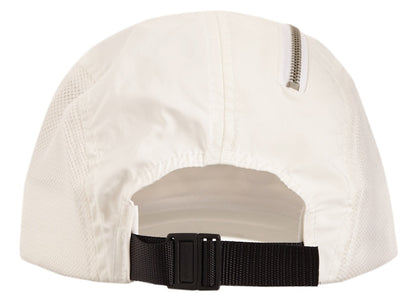 Supreme Zip Mesh Camp Cap (FW20) White